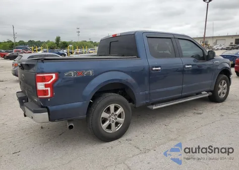 2018 Ford F150 Supercrew из США, поврежденный, VIN 1FTEW1EG2JFA01021